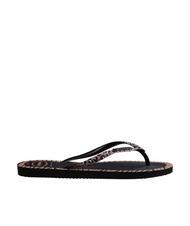 HAVAIANAS SLIM ANIMALS Flip flops BLACK - Women&rsquo;s shoes - 3