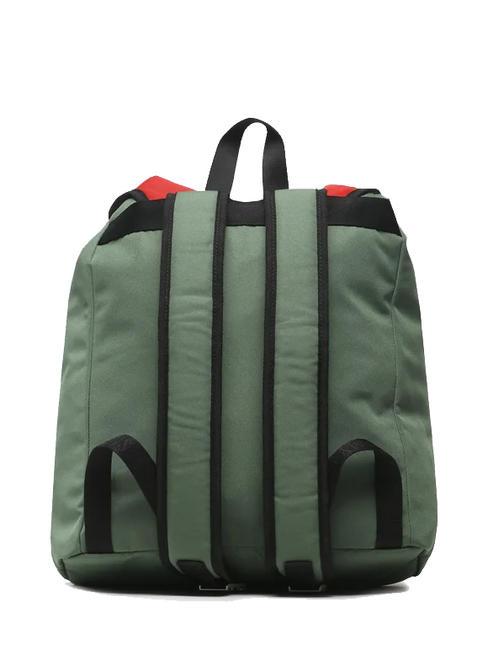 HERITAGE Fabric backpack urban green - Laptop backpacks