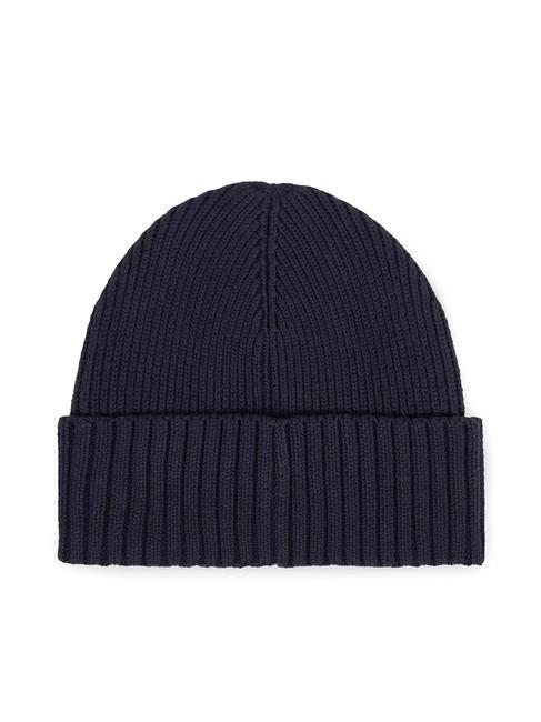 MONOTYPE BEANIE Cotton and wool hat space blue - Hats