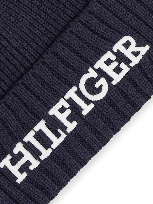 MONOTYPE BEANIE Cotton and wool hat space blue - Hats