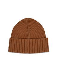TOMMY HILFIGER MONOTYPE BEANIE Cotton and wool hat desert khaki - Hats - 2