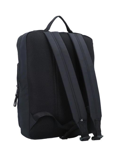 SPORT ESSENTIAL Nylon laptop backpack black - Laptop backpacks