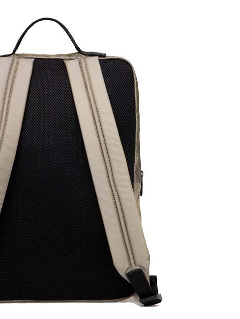 SPORT ESSENTIAL Nylon laptop backpack atlantic taupe - Laptop backpacks