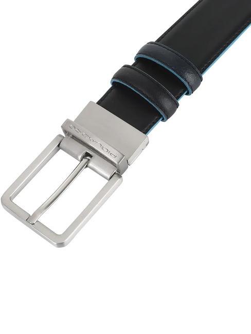 BLUE SQUARE Reversible belt black-blue - Belts