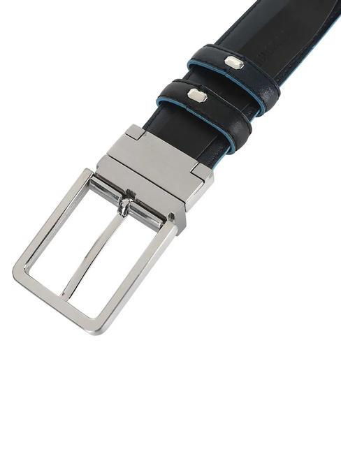 BLUE SQUARE Reversible belt black-blue - Belts