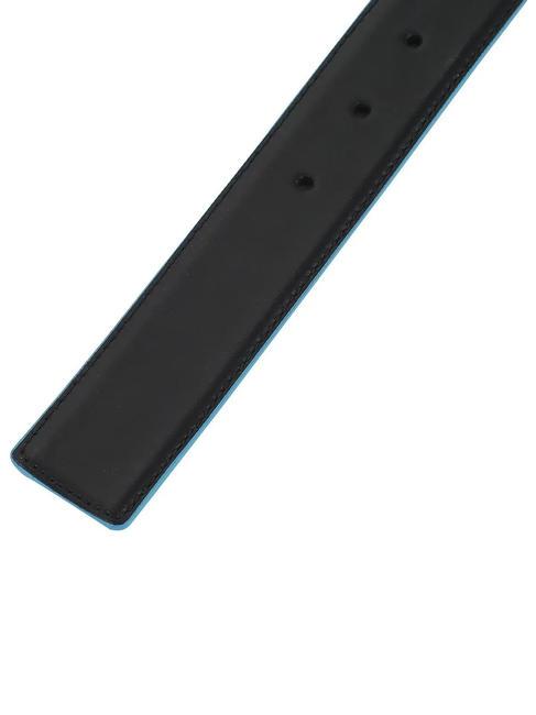 BLUE SQUARE Reversible belt black-blue - Belts