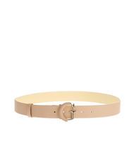 GUESS G BUCKLE Shortenable leather belt ivory - Belts - 2