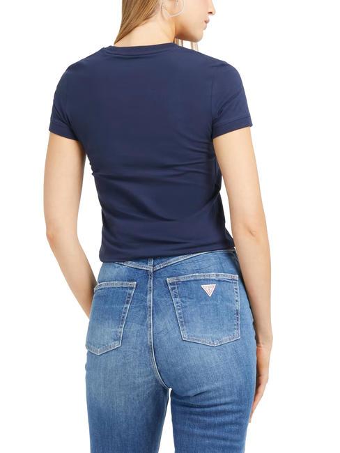 MINI TRIANGLE Slim fit T-shirt blackened blue - T-shirt