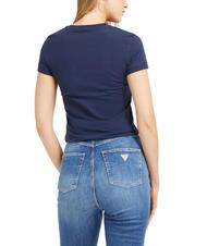 GUESS MINI TRIANGLE Slim fit T-shirt blackened blue - T-shirt - 2