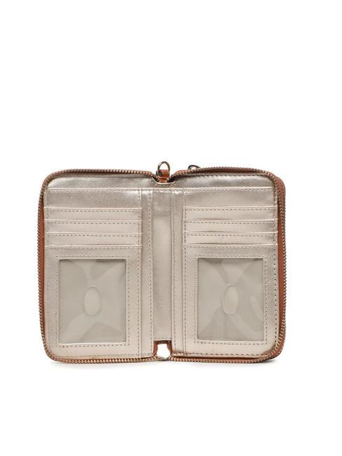 MERIDIAN Zip Around Wallet COGNAC - Women&rsquo;s Wallets