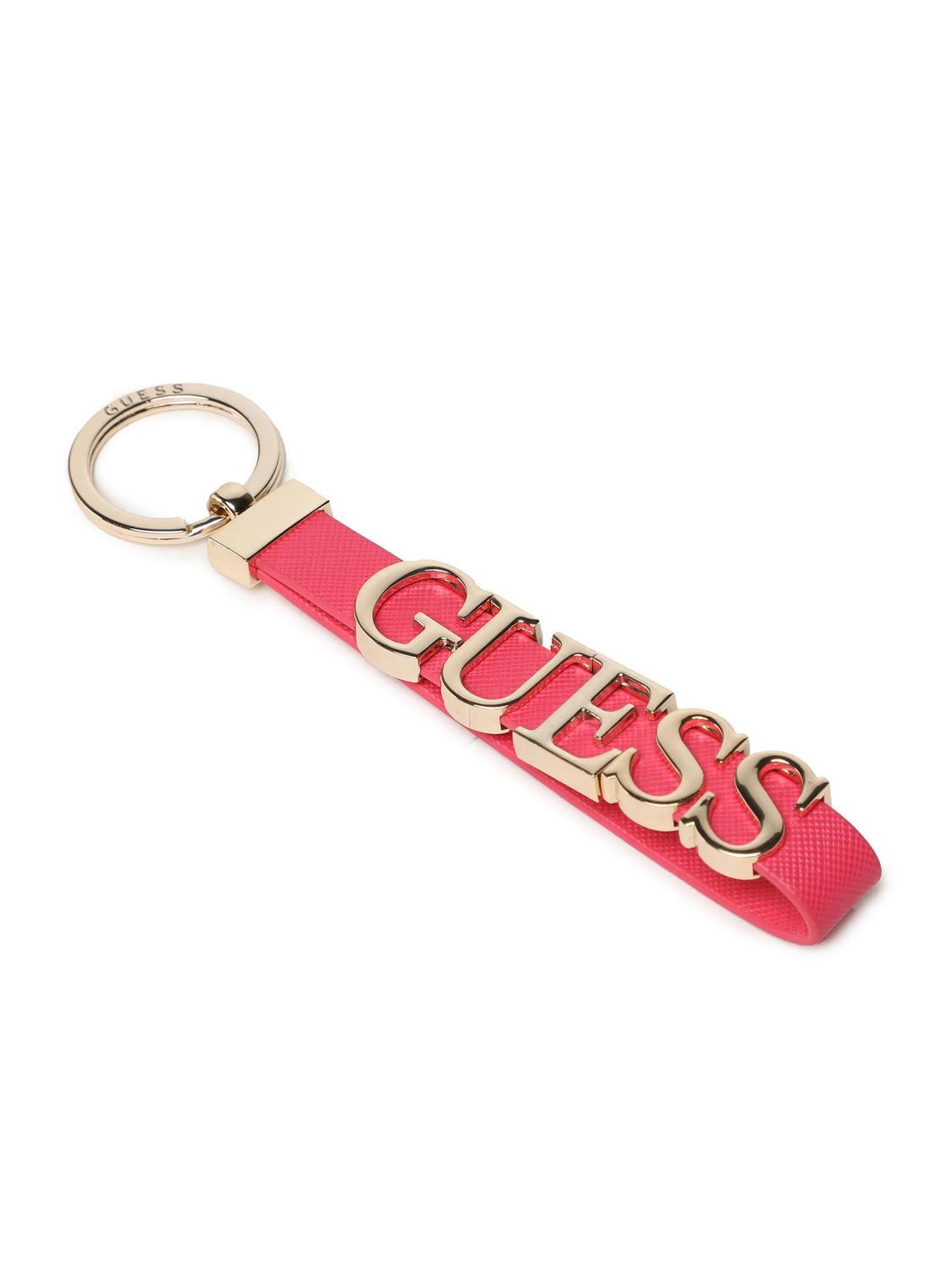 Guess hotsell logo keychain