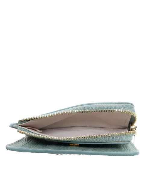 METALLIC SOFT Medium Woman Wallet rivergreen - Women&rsquo;s Wallets