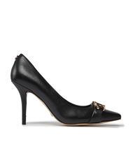 GUESS ELOUISA Leather pumps with application - Women’s shoes