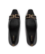 GUESS ELOUISA Leather pumps with application black1 - Women’s shoes - 5