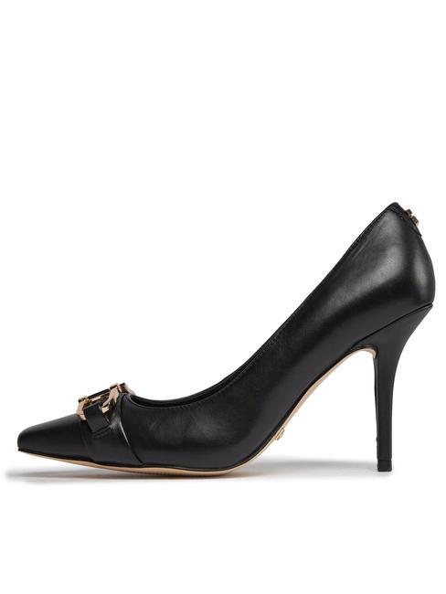 ELOUISA Leather pumps with application black1 - Women&rsquo;s shoes