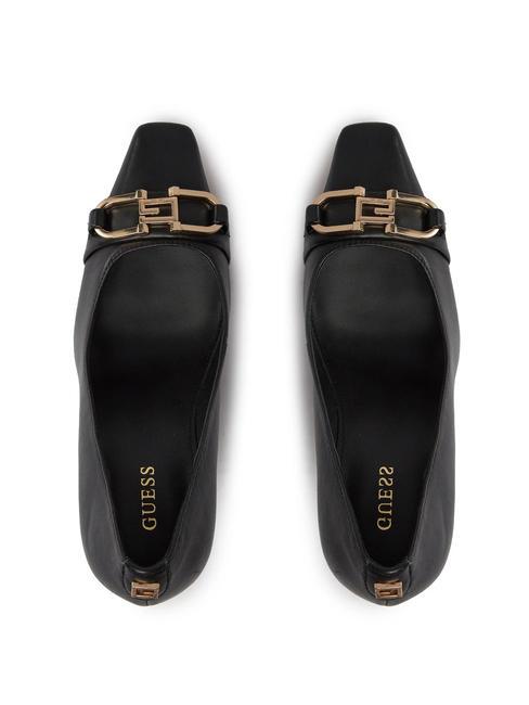 ELOUISA Leather pumps with application black1 - Women&rsquo;s shoes