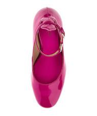 GUESS TEMIS Patent pumps with strap fuchsia - Women’s shoes - 4