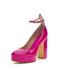 GUESS TEMIS Patent pumps with strap fuchsia - Women’s shoes - 3