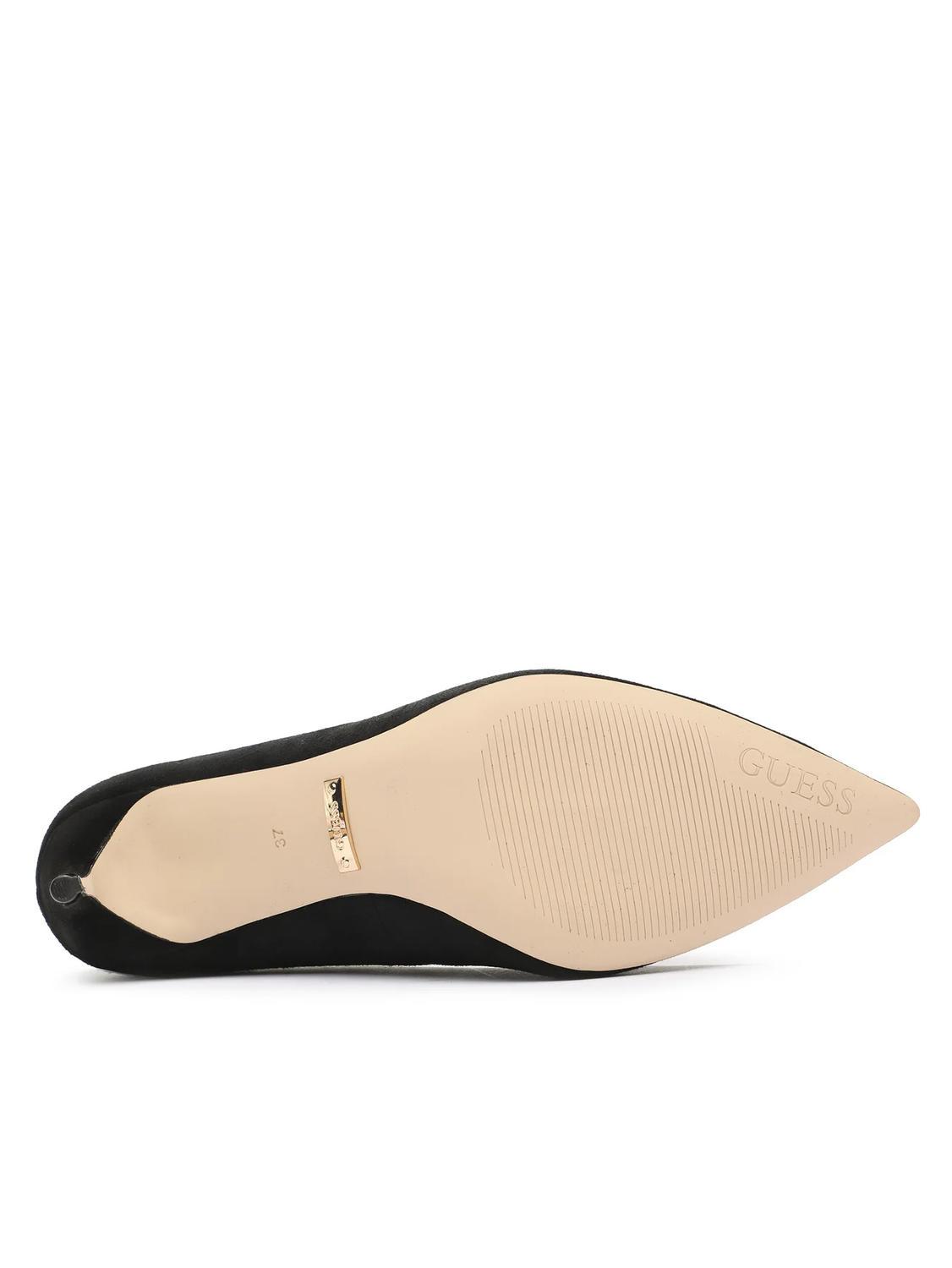 Guess black suede heels cheap