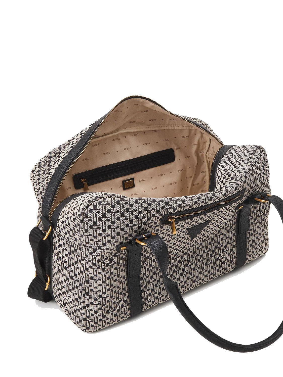 Guess logo sales affair duffle bag