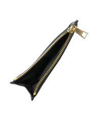 POLLINI GRAINED Flat card holder with zip - Women&rsquo;s Wallets
