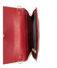 POLLINI CHECK AND LINES Clutch bag with chain shoulder strap - Women&rsquo;s Bags