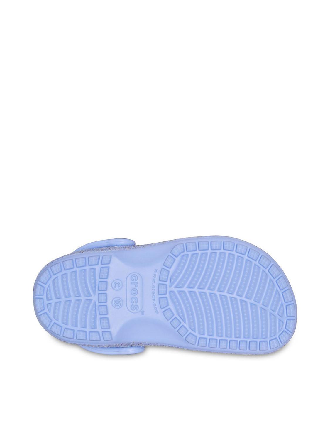 Crocs Classic Glitter Clog Toddler Sabot Sandal Moonjelly Buy At Outlet Prices