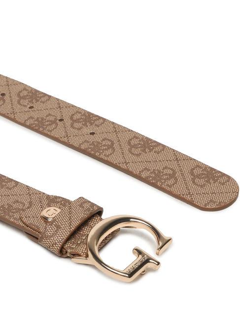 EMERA LOGO Shortenable belt MILK LOGO - Belts