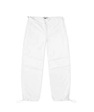 TOMMY HILFIGER TOMMY JEANS Parachute Wind  Lightweight trousers white - Women's Pants - 4