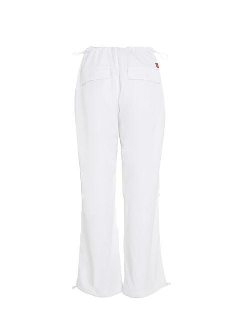 TOMMY JEANS Parachute Wind  Lightweight trousers white - Women's Pants