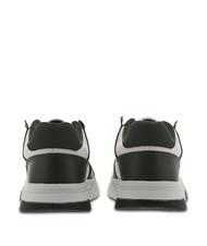 TOMMY HILFIGER TOMMY JEANS Leather Cupsole Leather sneakers pewter green/ecru - Men&rsquo;s shoes - 4