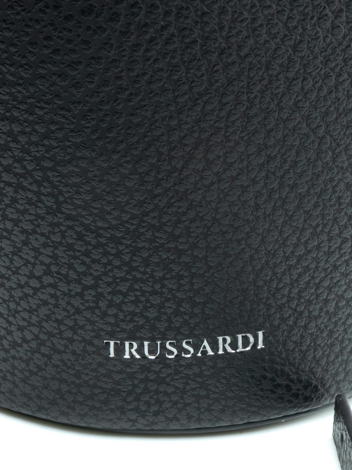 TRUSSARDI ONIX Bucket bag with shoulder strap
