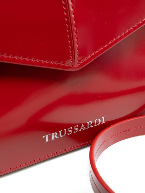 SALIS Shiny leather clutch bag cherry - Women&rsquo;s Wallets