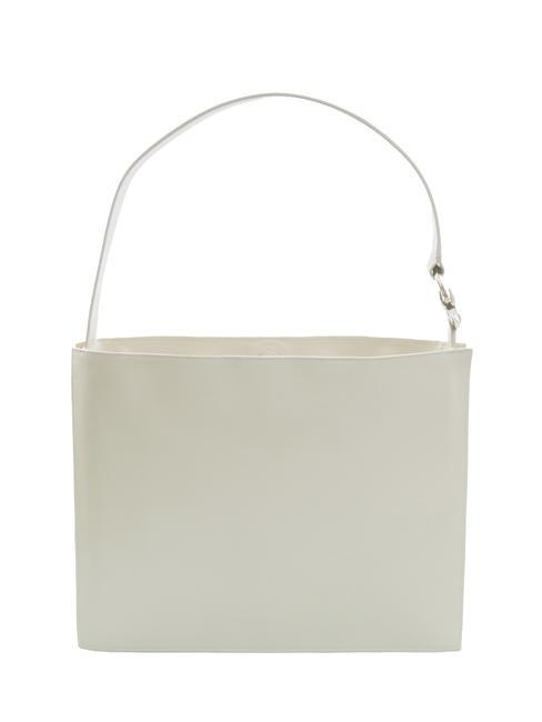 OBELIA Shoulder bag in recycled leather off-white - Women’s Bags