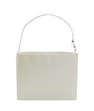 TRUSSARDI OBELIA Shoulder bag in recycled leather off-white - Women’s Bags - 3