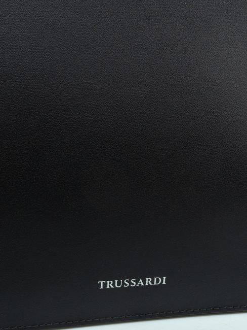 OBELIA Shoulder bag in recycled leather BLACK - Women’s Bags