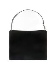TRUSSARDI OBELIA Shoulder bag in recycled leather BLACK - Women’s Bags - 4