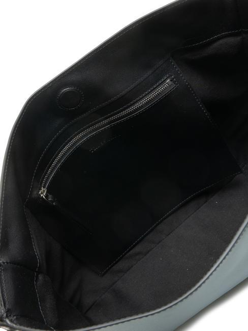 OBELIA Shoulder bag in recycled leather BLACK - Women’s Bags