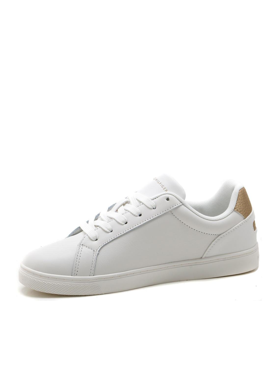 TOMMY HILFIGER ESSENTIAL CUPSOLE Leather sneakers