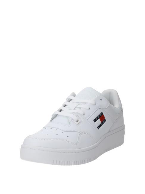 TOMMY JEANS Retro Basket  white - Men&rsquo;s shoes