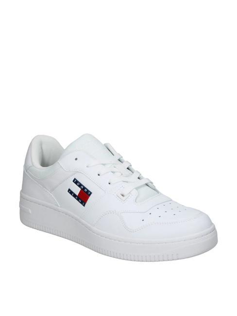 TOMMY JEANS Retro Basket  white - Men&rsquo;s shoes