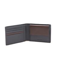 PIQUADRO wallet X1 line; leather blue / brown - Men&rsquo;s Wallets - 2