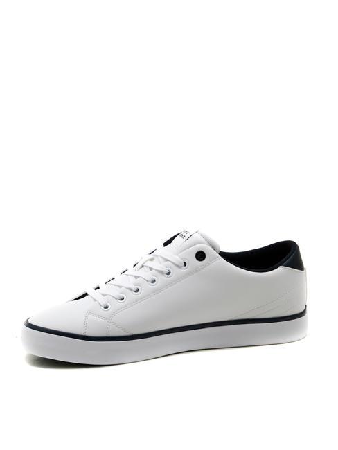 HIGH VULCANIC CORE Recycled leather sneakers white - Men&rsquo;s shoes