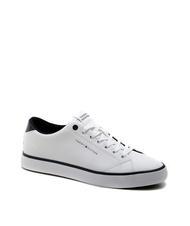 TOMMY HILFIGER HIGH VULCANIC CORE Recycled leather sneakers white - Men&rsquo;s shoes - 2