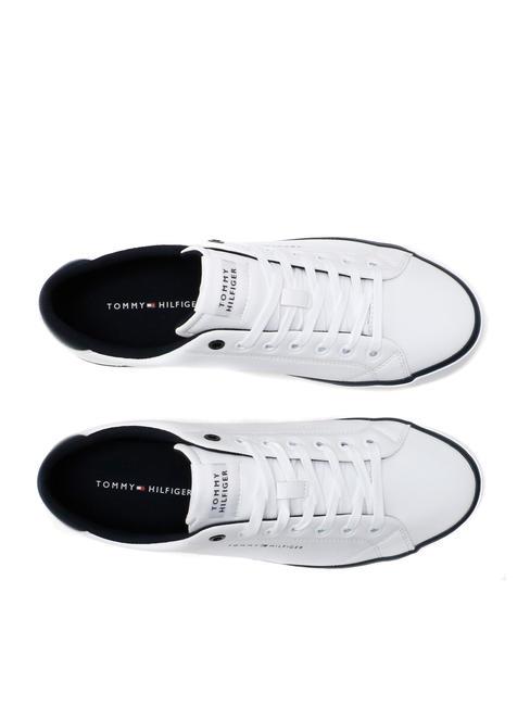 HIGH VULCANIC CORE Recycled leather sneakers white - Men&rsquo;s shoes