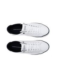 TOMMY HILFIGER HIGH VULCANIC CORE Recycled leather sneakers white - Men&rsquo;s shoes - 4
