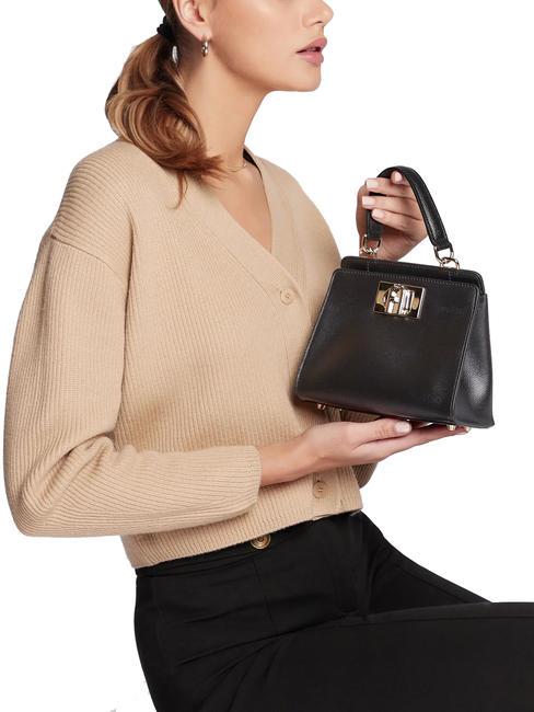 1927 Ares print leather mini bag Black - Women’s Bags