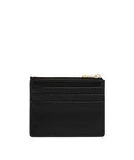 FURLA CAMELIA Leather card holder / coin purse Black - Women’s Wallets - 2