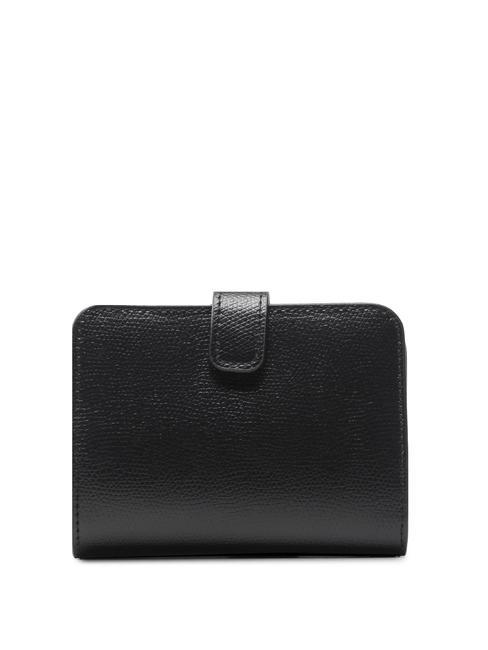 CAMELIA COMPACT Small leather wallet Black - Women’s Wallets