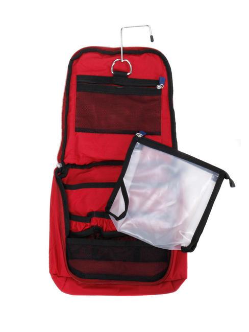 GLOBAL TA Toilet kit with hook RED - Travel Accessories